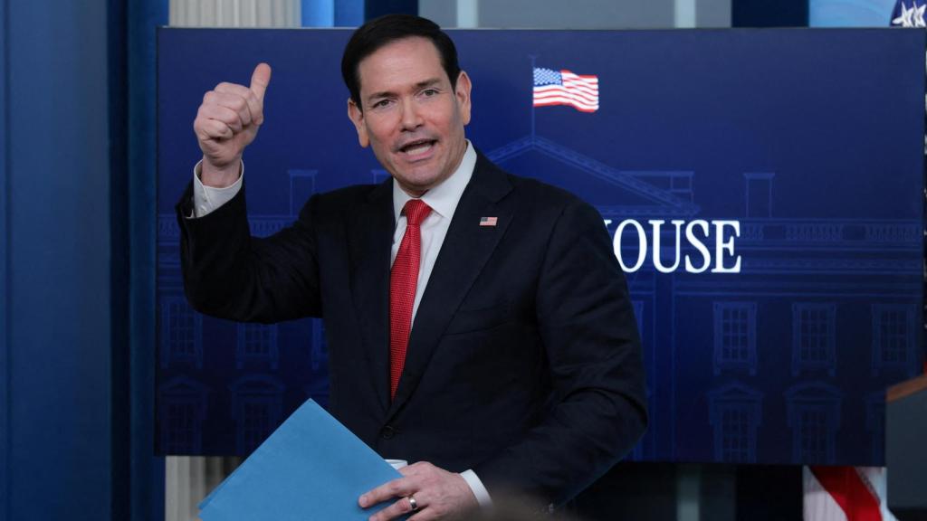 El secretario de Estado de Estados Unidos, Marco Rubio.