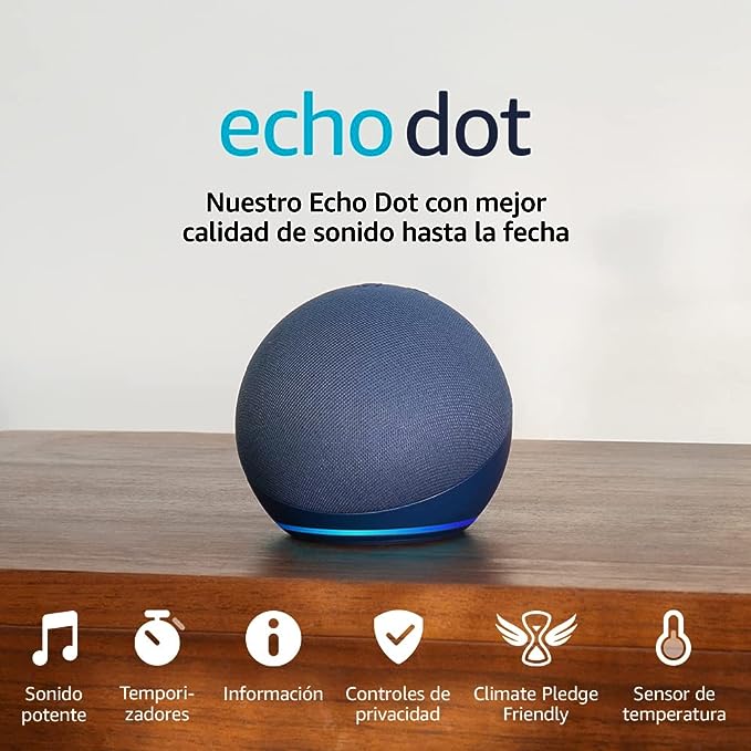 Echo Dot de Alexa en Amazon