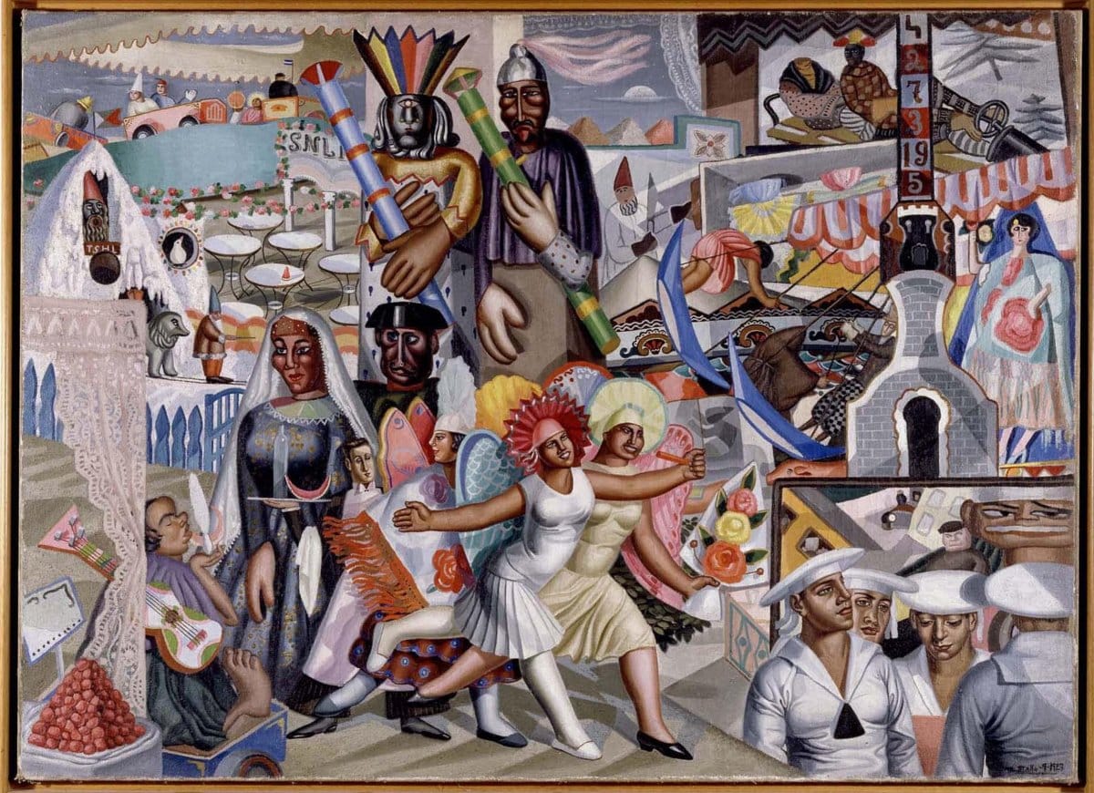 'Verbena' de Maruja Mallo - Fuente: Museo Reina Sofía