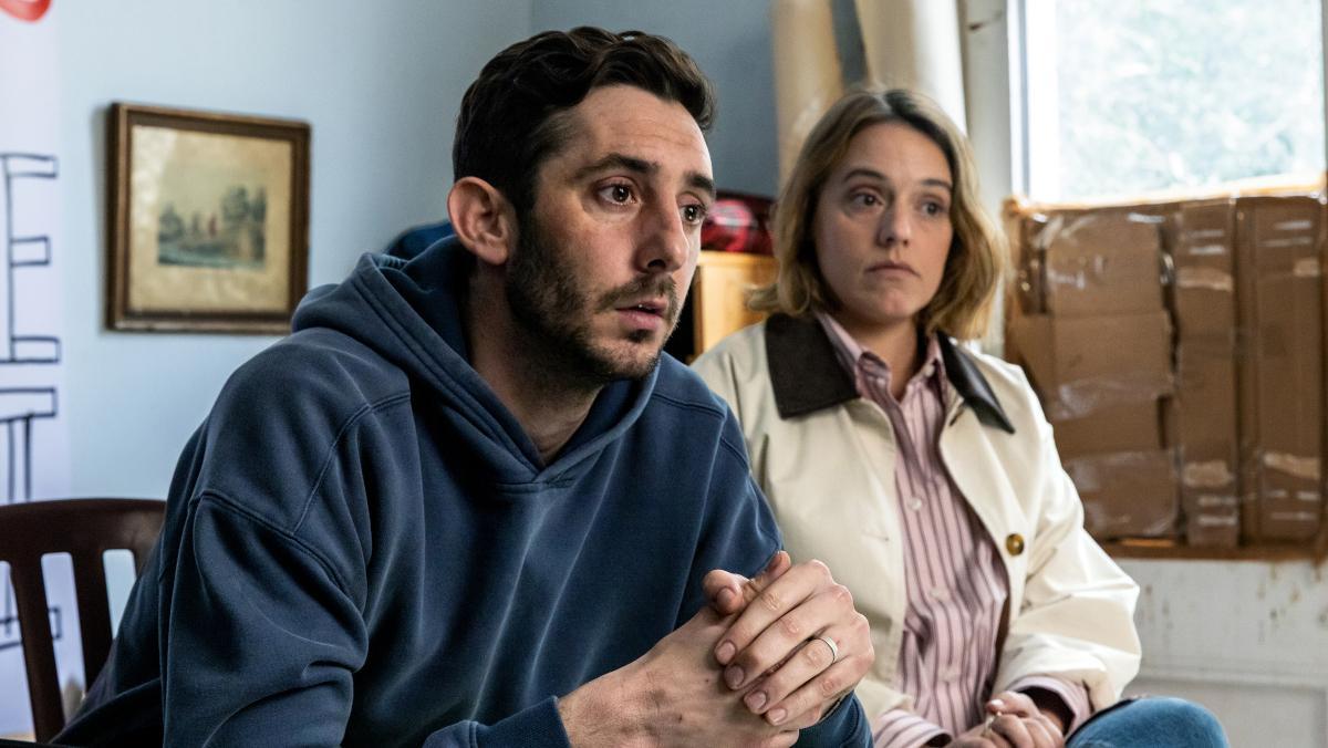 Enric Auquer y María Rodríguez Soto, en 'Ravalear'
