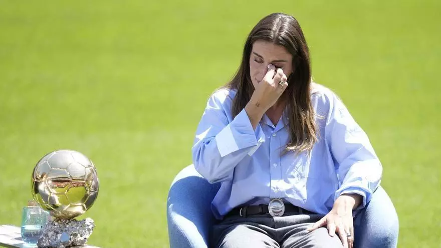Así fue la emotiva despedida de Alexia Putellas en el Camp Nou