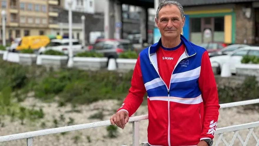 Luis Paredano, una vida dedicada al deporte desde Luarca: competir (representando a España), formarse y seguir aprendiendo