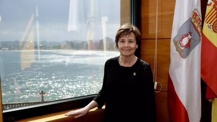 Carmen Moriyón, alcaldesa de Gijón: "Estos tres años han supuesto la mayor transformación de Gijón en el último medio siglo"