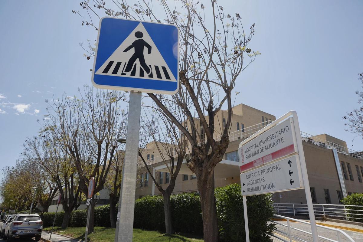 La mujer de 32 años se encuentra ingresada en el Hospital Sant Joan de Alicante.