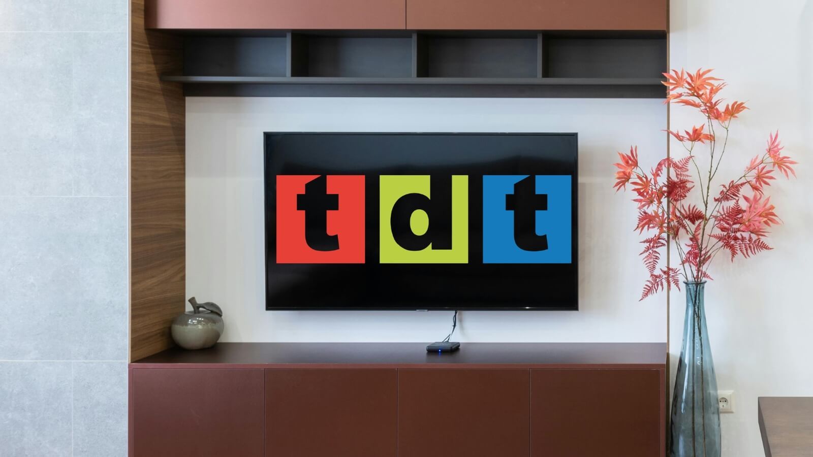 Smart TV con logo TDT
