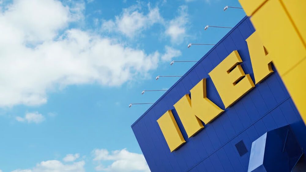 Fachada del edificio IKEA en Borlänge