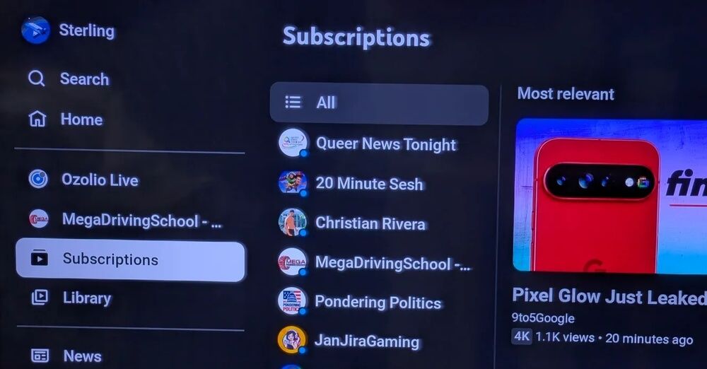 Interfaz de YouTube actualizada en mayo de 2026