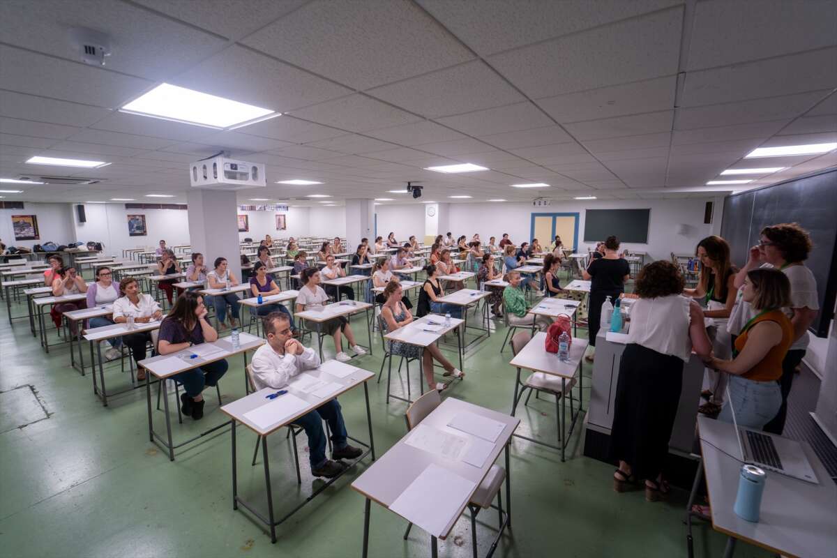 Aula de oposición.