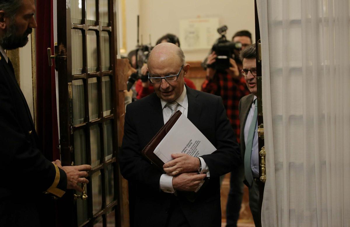 Cristóbal Montoro, exministro de Hacienda, en una foto de archivo.