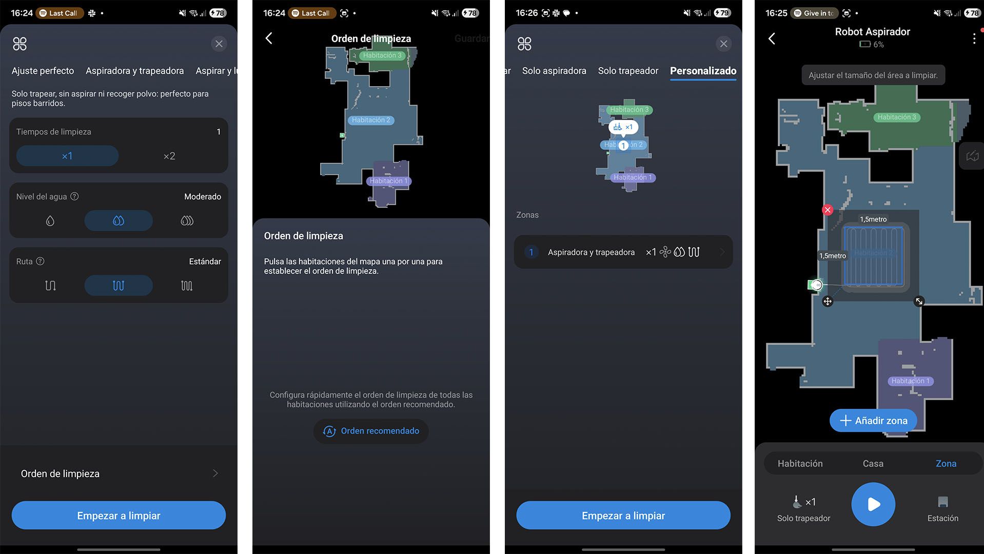 App Robot aspirador Tapo RV50 Pro Omni