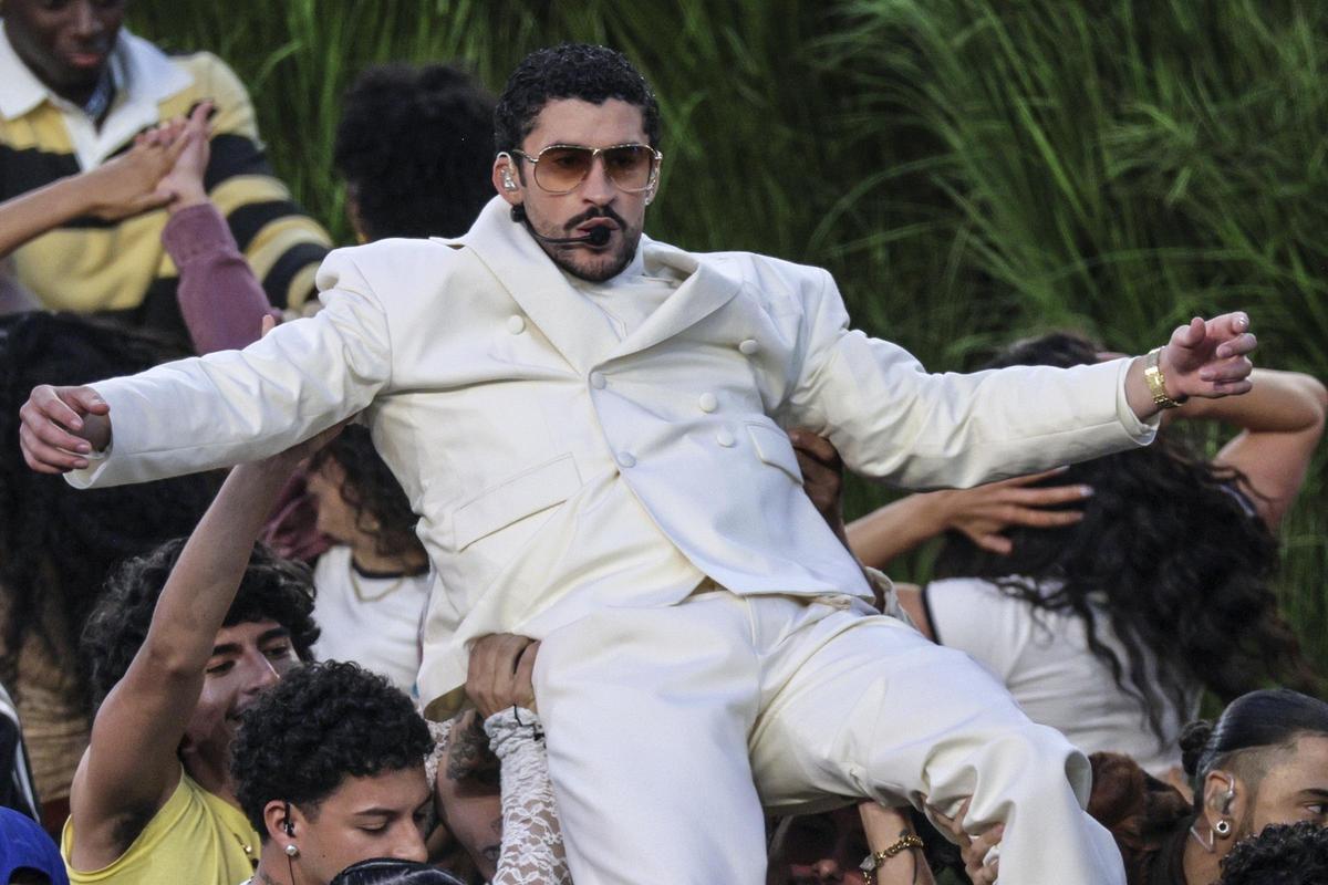 Los streams de Spotify de Bad Bunny en EE.UU. aumentaron un 470% después del Super Bowl