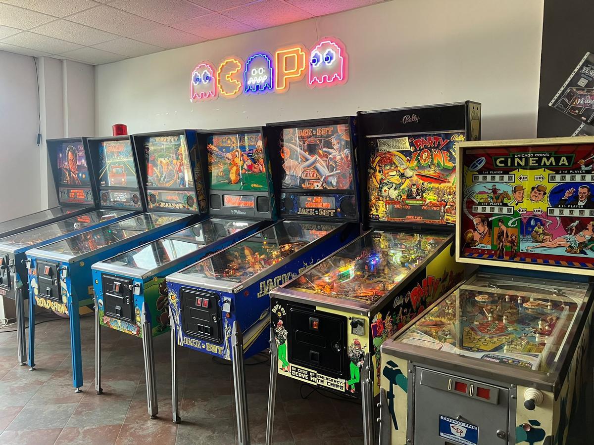 Máquinas de pinball disponibles en ACAPA