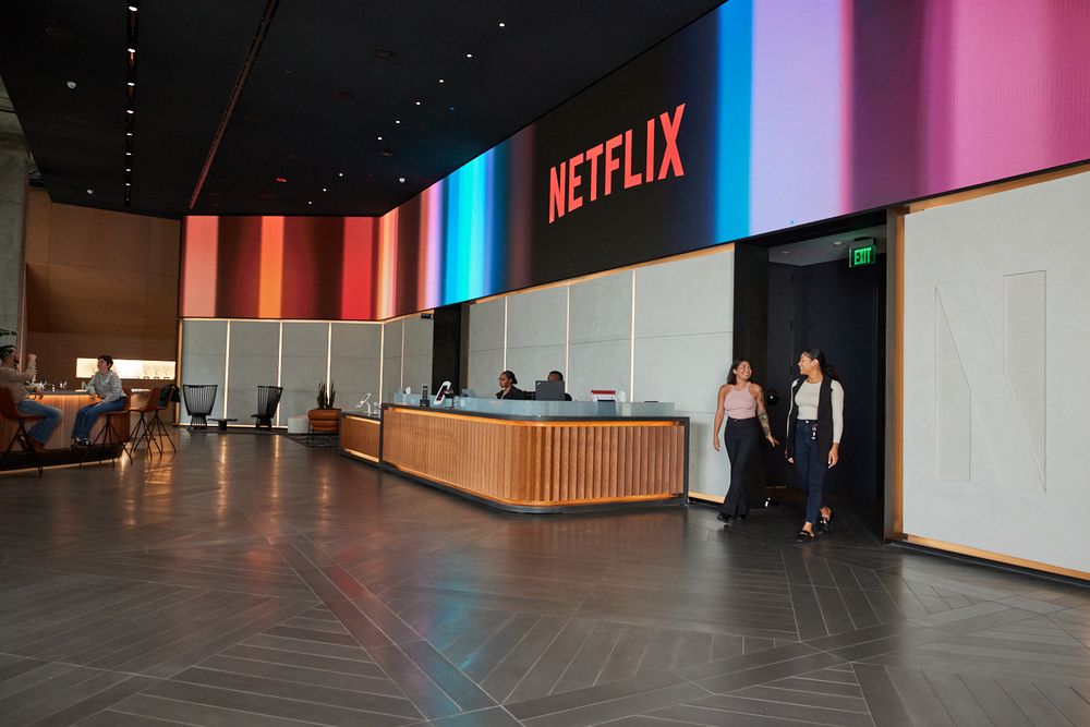 Fotos de la oficina de Netflix