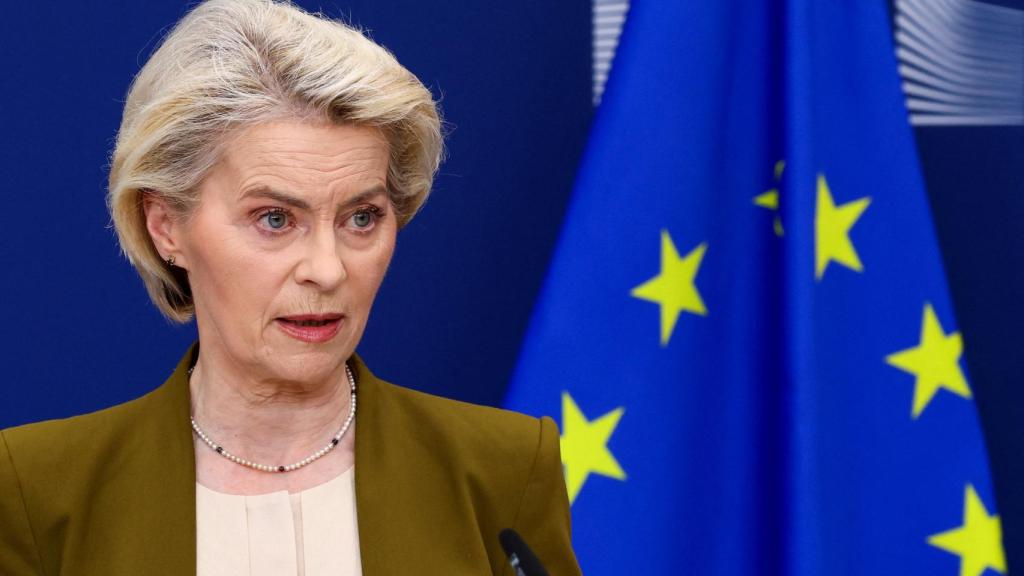 La presidenta de la Comisión Europea Ursula von der Leyen