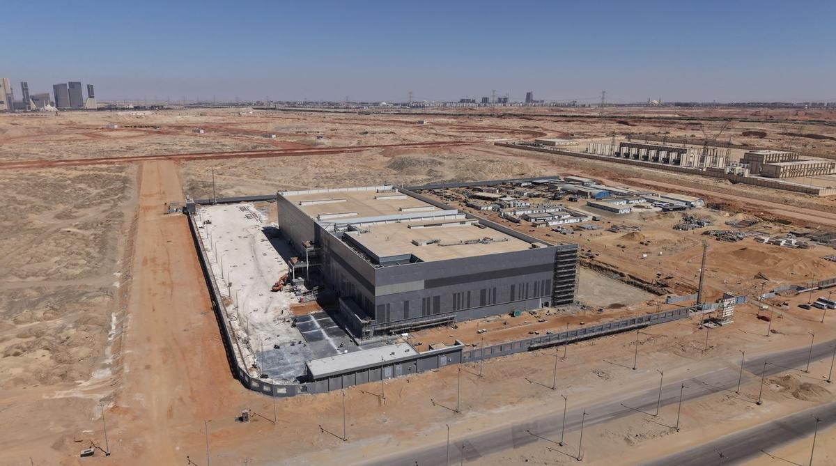 Estado actual del nuevo complejo industrial de Grifols Egipto