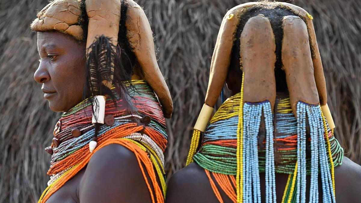 La tribu Muila de Angola