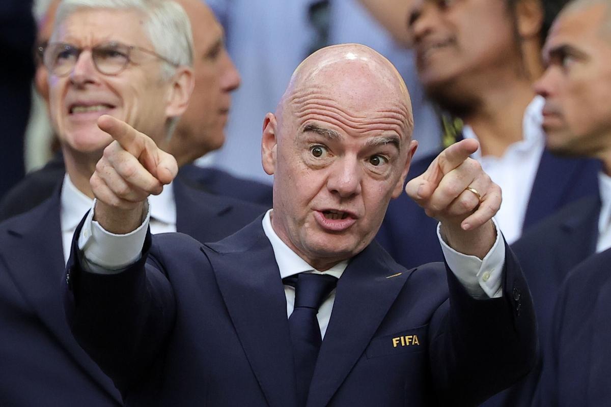 Gianni Infantino, presidente de la FIFA.