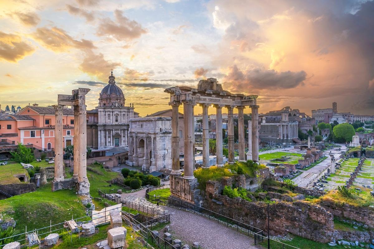 Roma es conocida como la "ciudad eterna" por la cantidad de monumentos antiguos que alberga