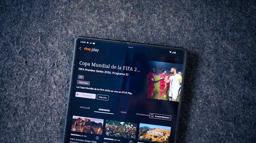 Dispositivos con capacidades RTVE Play y Mundial