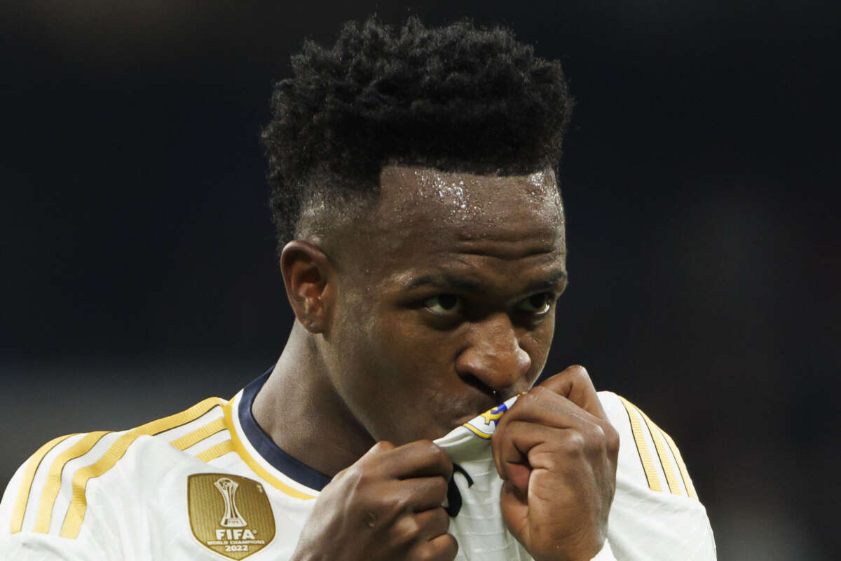Vinicius J.R., futbolista del Real Madrid.