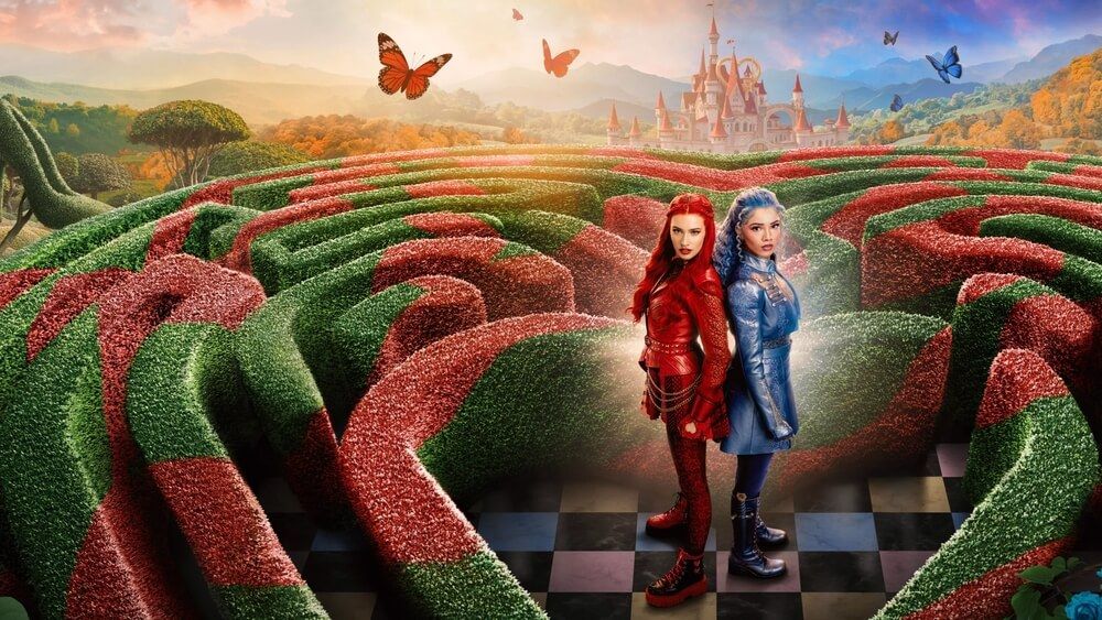 Descendientes: Viaje al mundo oscuro Arte oficial