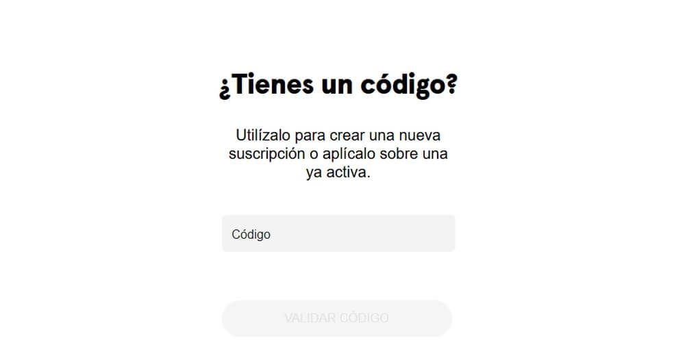 Canjear tarjeta regalo Movistar Plus