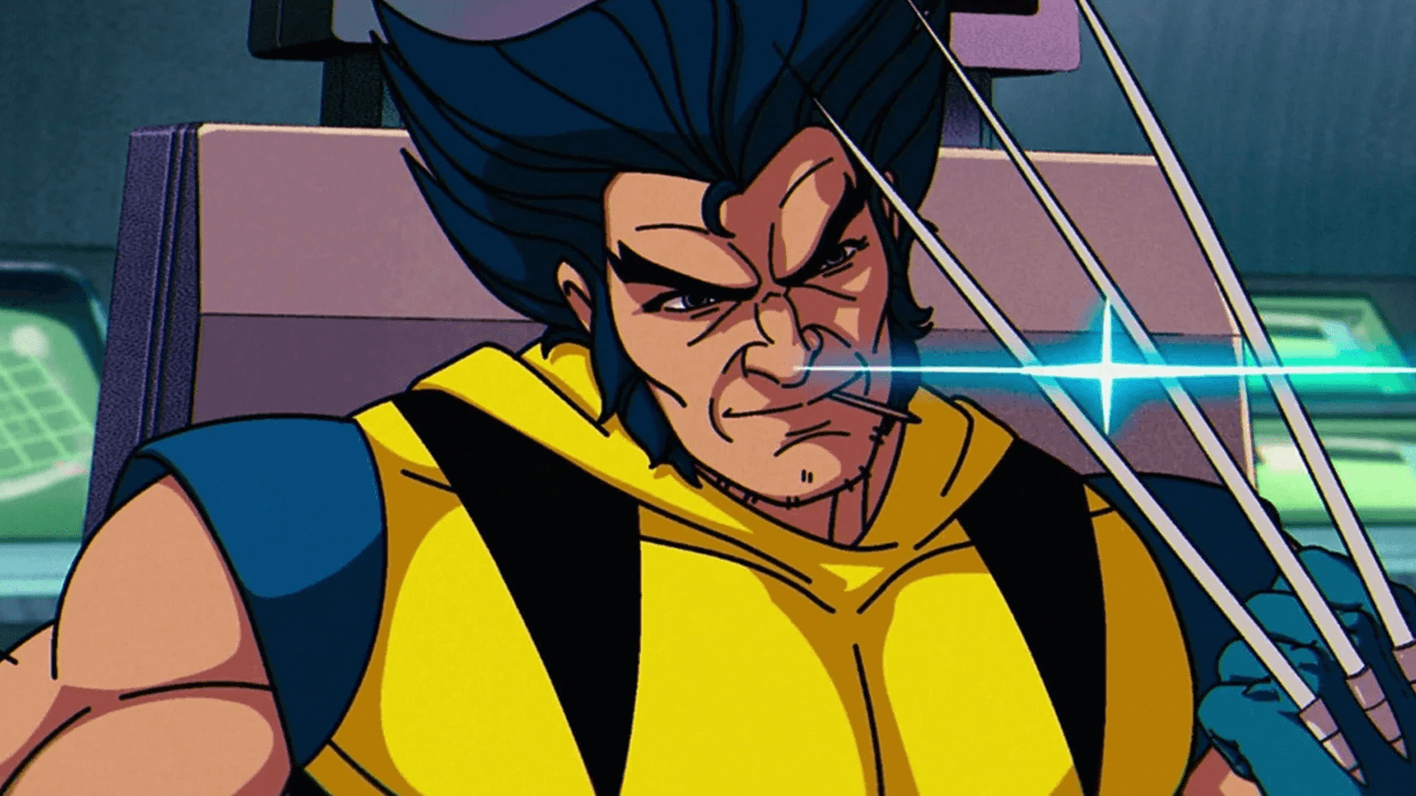 Una escena de la serie animada X-Men '97.