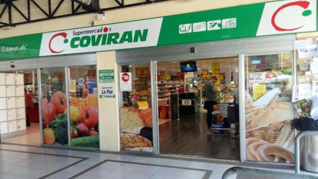Una tienda de Supermercado Covirán