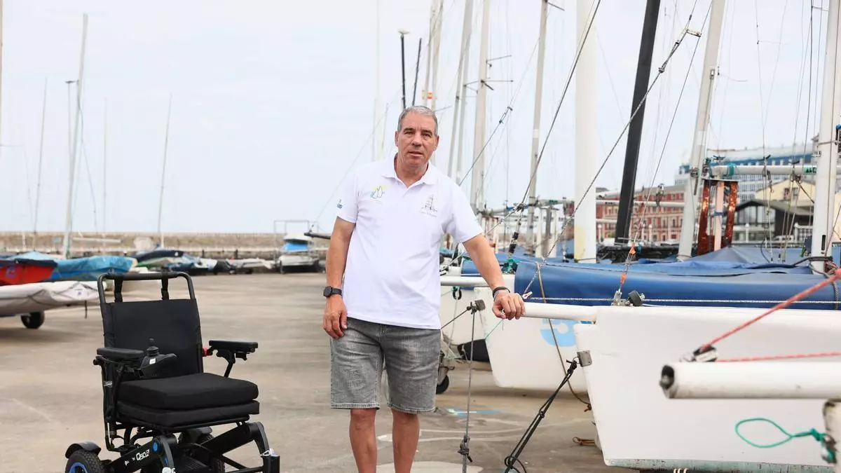 Tomás Rubio Andrés, el gijonés que confía en el deporte para luchar contra la adrenoleucodistrofia