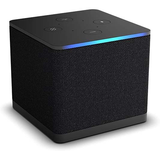 cubo de televisión de fuego
