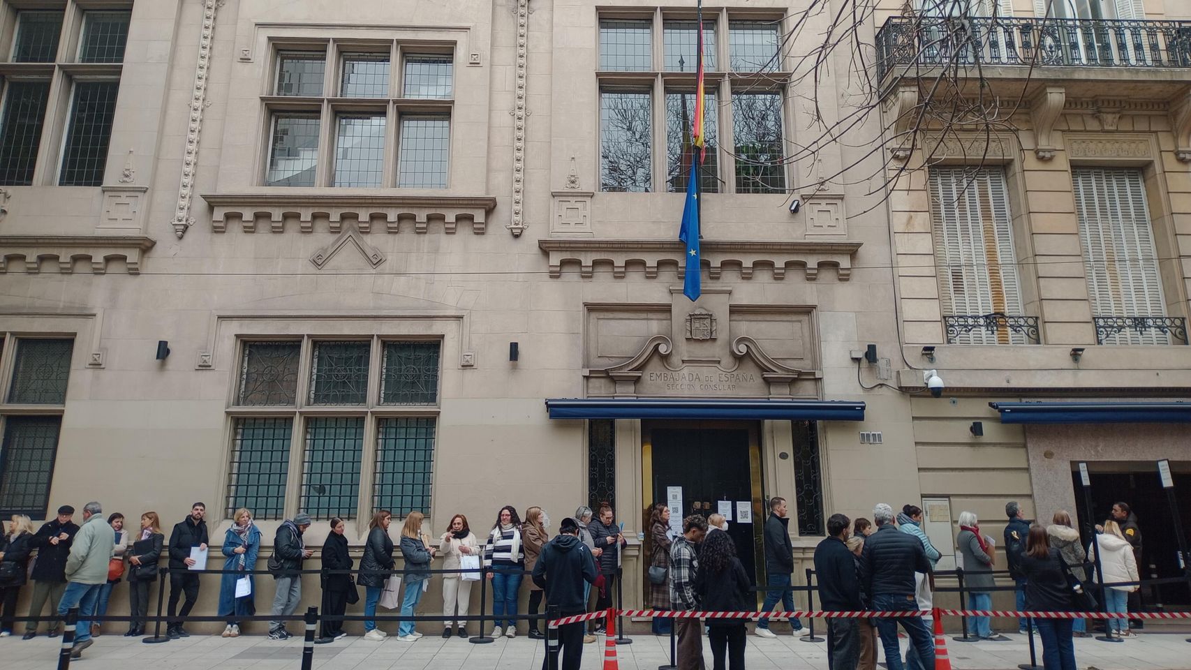 Consulado de España en Buenos Aires.