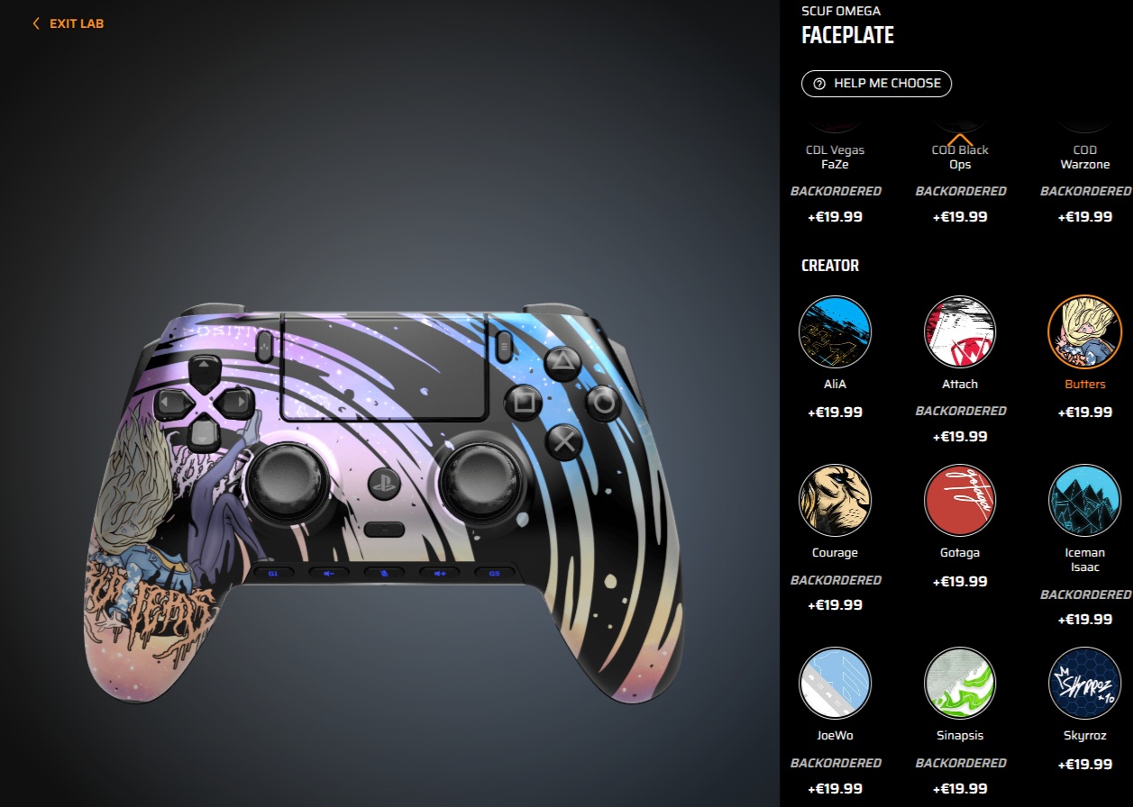 scuf omega lab