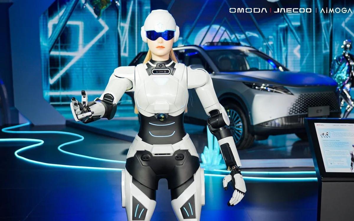 Mornine, el robot del Grupo Chery