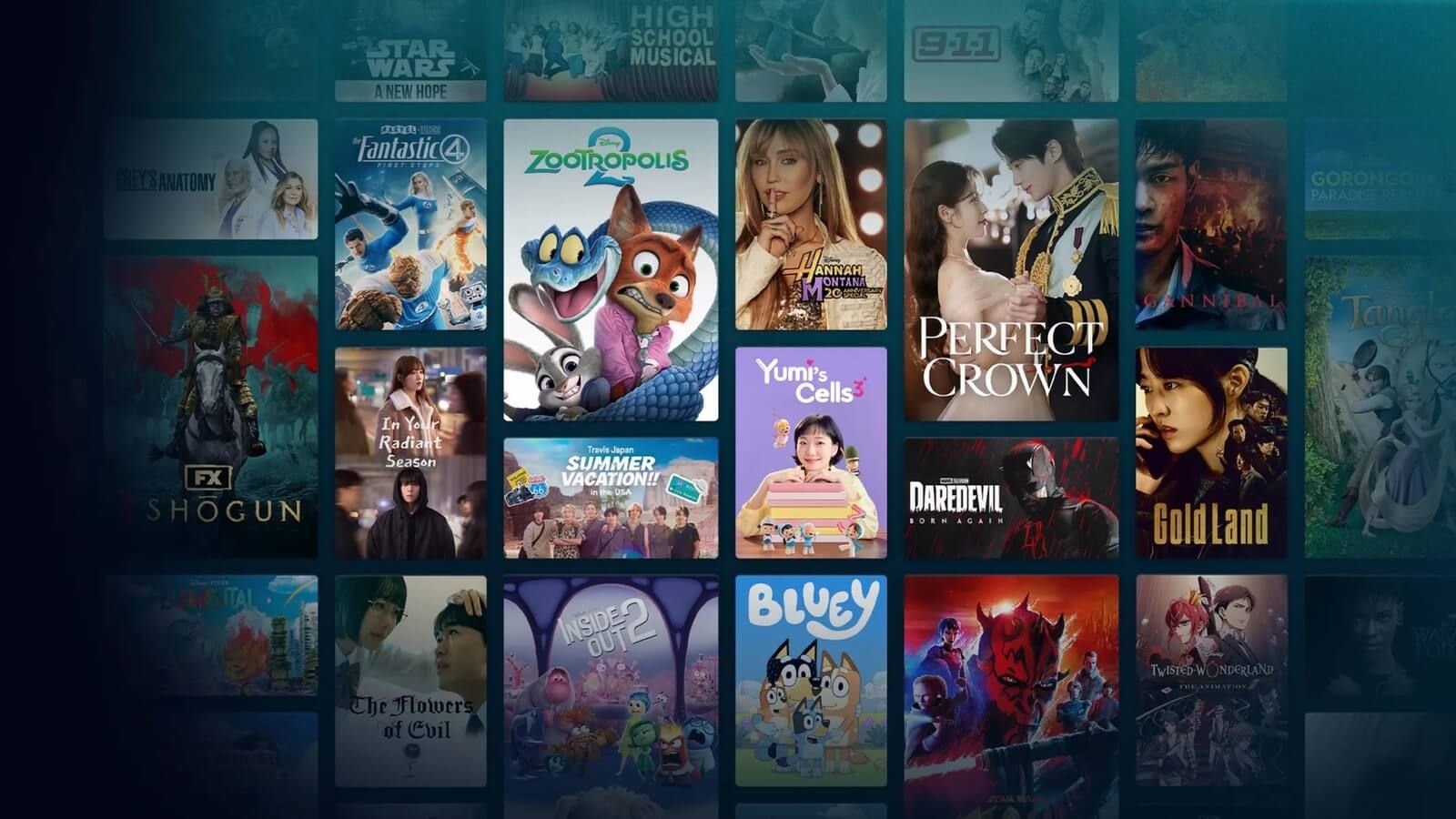Contenido destacado en Disney+