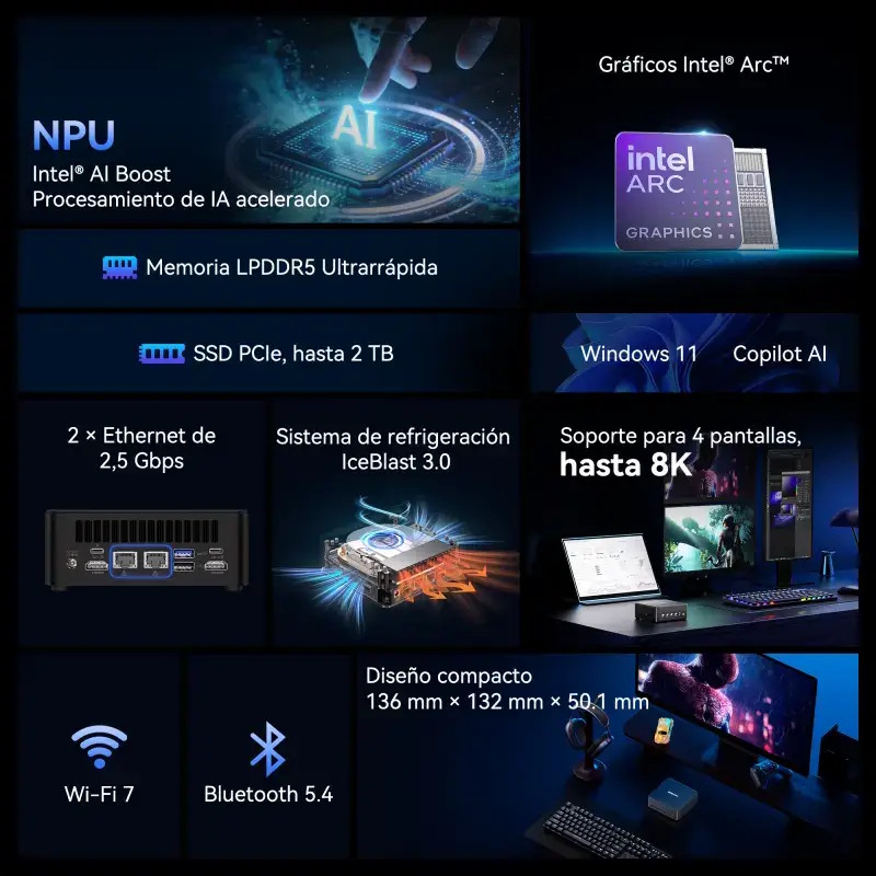 Especificaciones IT13