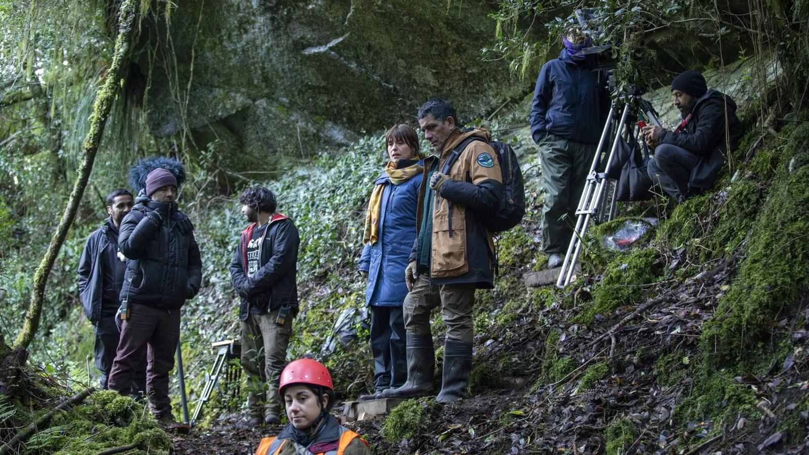 Escenas de rodaje de la Patagonia