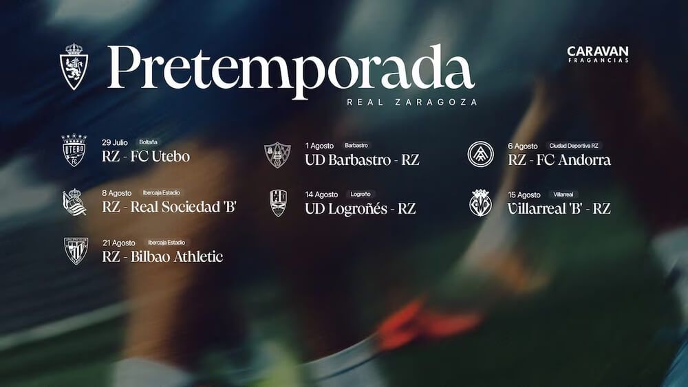 Pretemporada del Real Zaragoza 2026