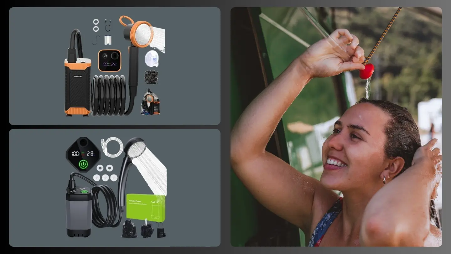 10 Mejores duchas portátiles para camping (2026)